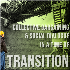 Collective bargaining and social dialogue in a time of transition