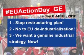 European Action Day @ General Electric: 8 April 2016