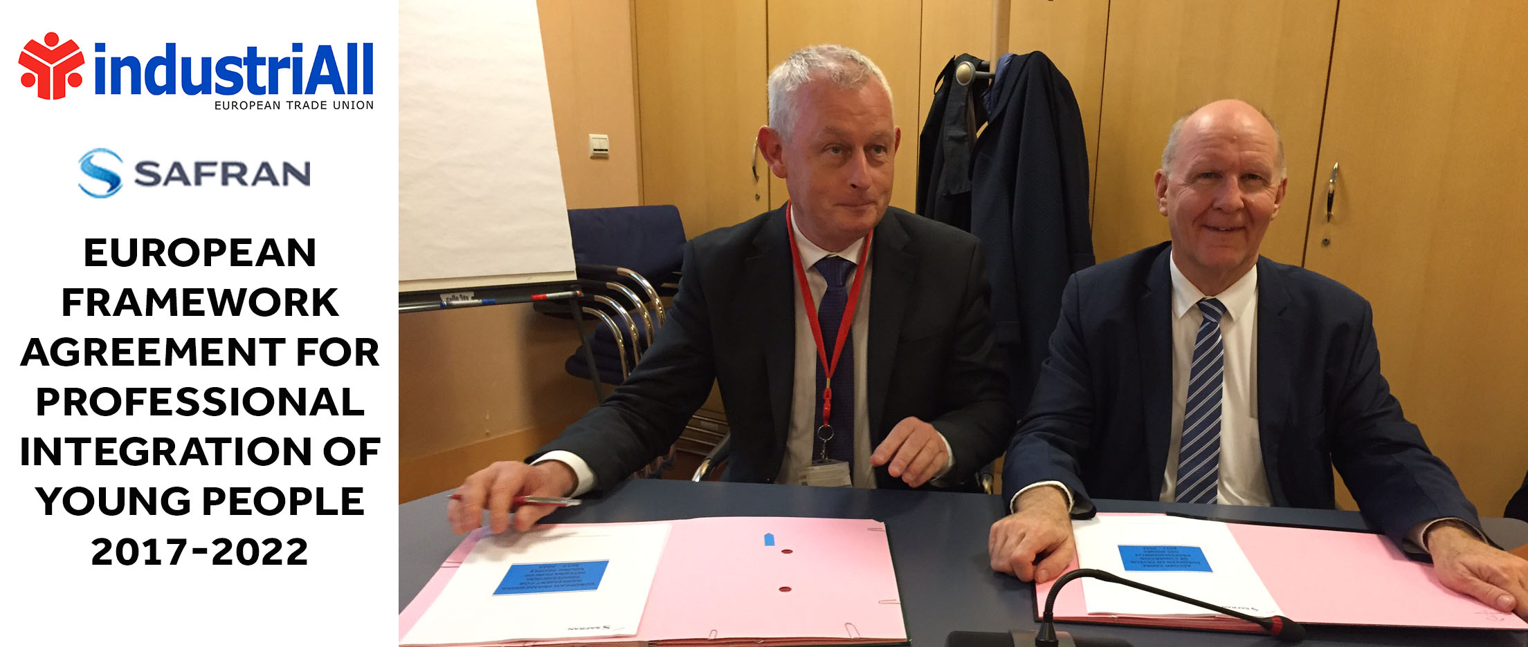 Safran renews European framework agreement to support the employment of young people