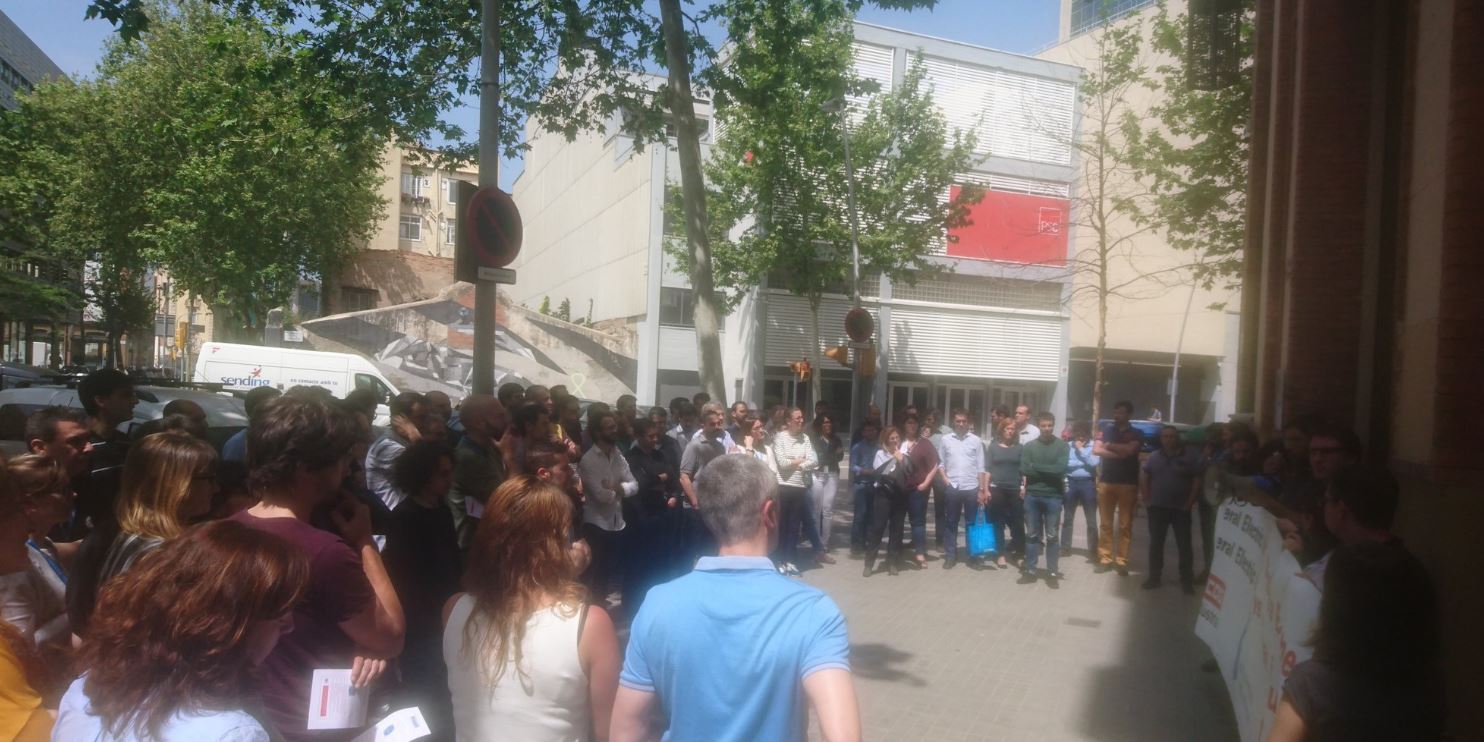 Demonstration in Barcelona