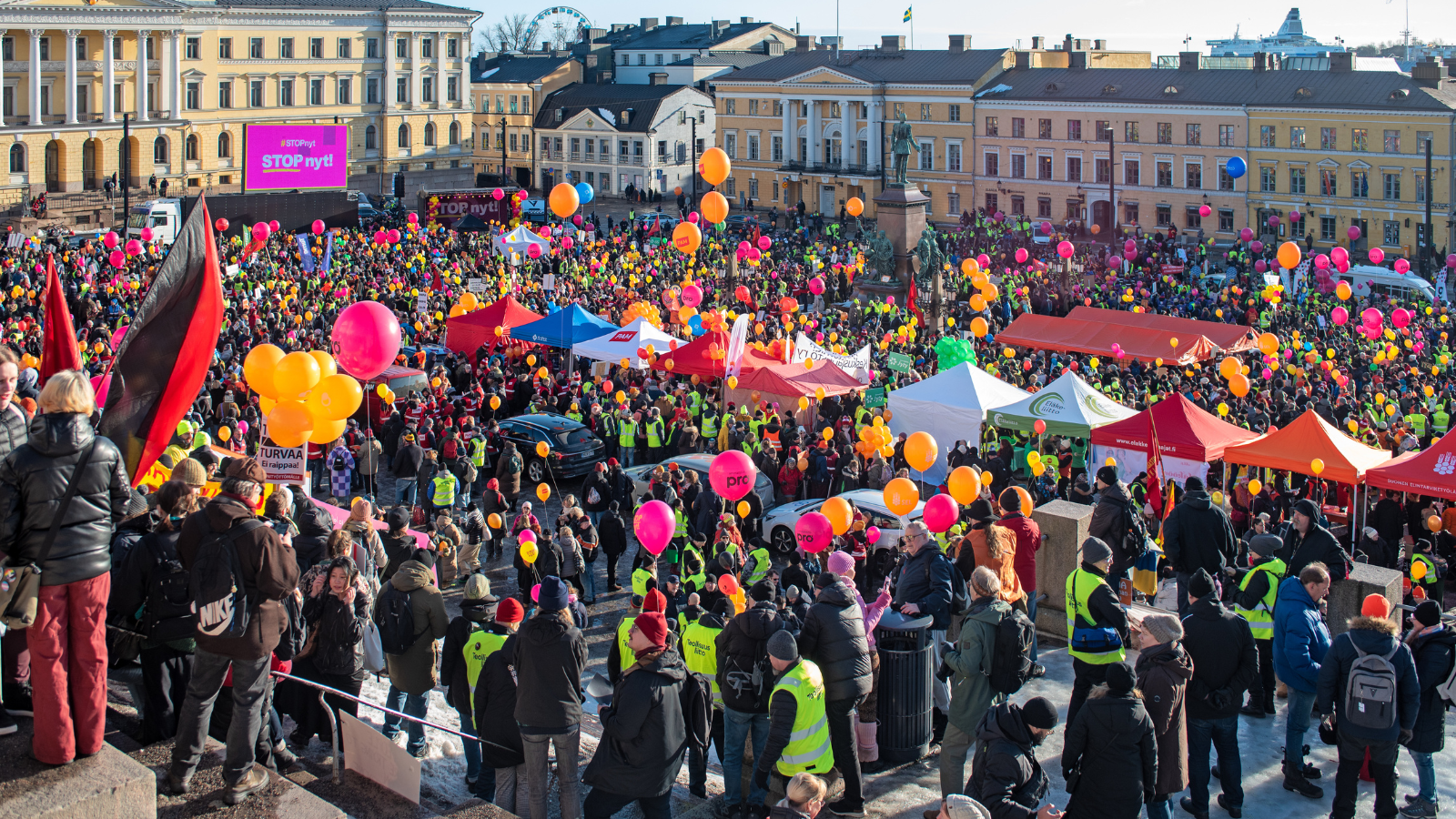 Finland – Massive Protest Against Government Reforms