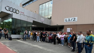 Audi plant in Brussels: industriAll Europe's message of solidarity