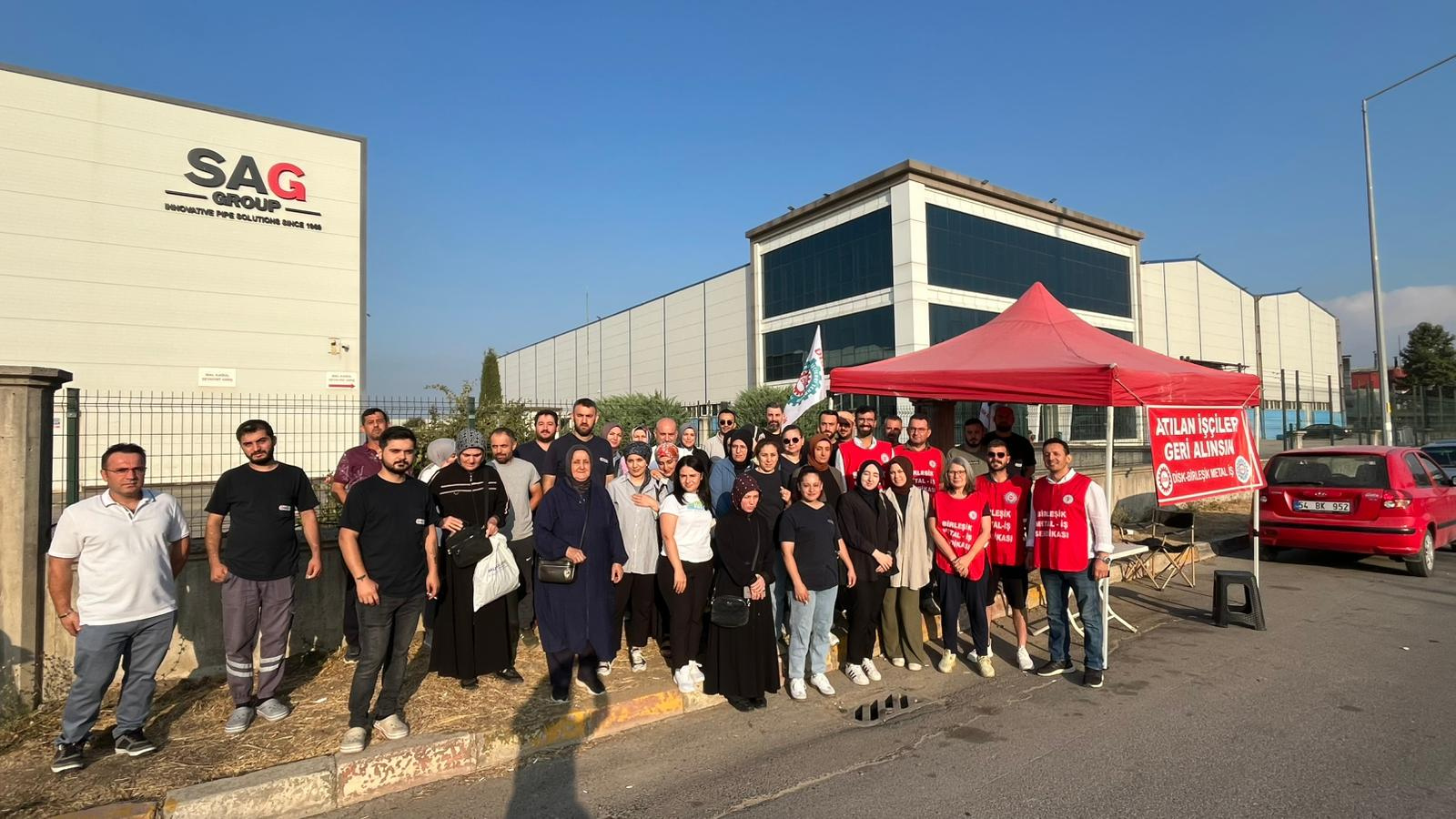 Birleşik Metal-İş fights rights violations at SAG Hidrolik